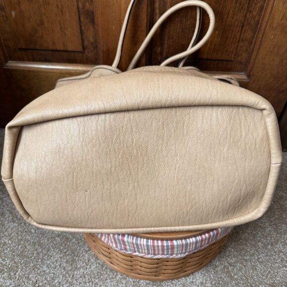 Calvin Klein Reversible Tote Bag - (1) Yellow, Ivory, Pink & Fuchsia & (2) Tan - Picture 14 of 14